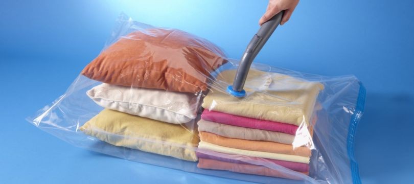 1 pièce sac de compression sous vide, sacs de rangement de voyage pour  vêtements – Sacs de compression pour voyage – Pas de sacs sous vide ou à  pompe – Économisez de