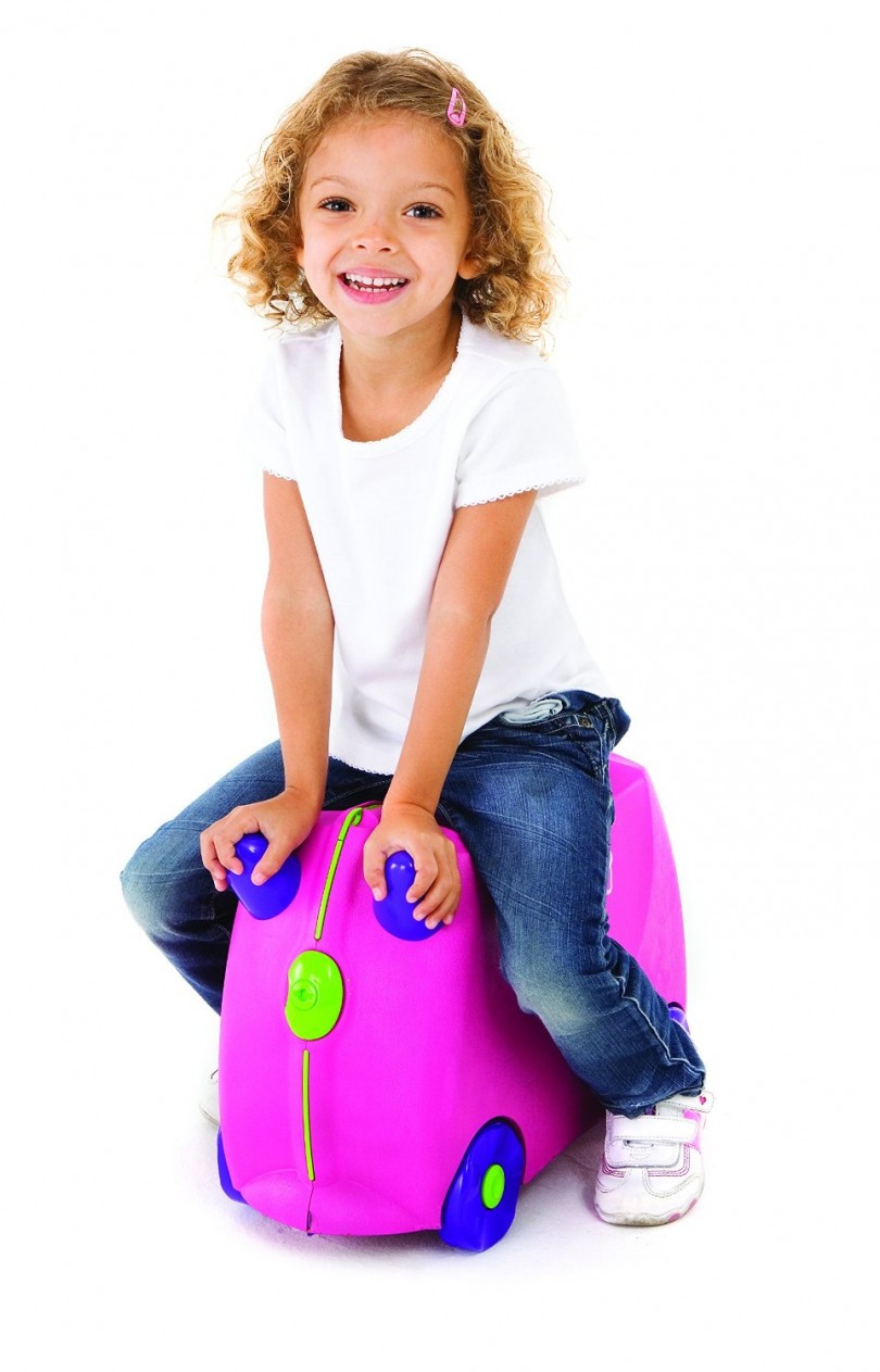 Valise Trunki Harley modèle Coccinelle - Jeux à enfiler et lacer - Jeux de manipulation - Jeux d'éveil