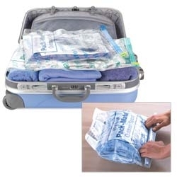 zip lock 1x 90x120cm voyage sac sous vide vacances bagages économie d'espace valise