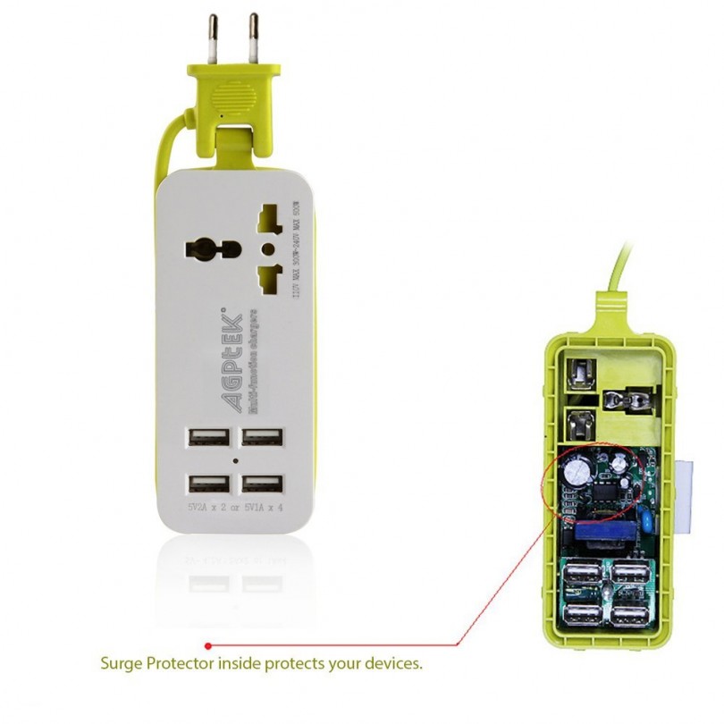 Chargeur De Voyage Universel One For All – Sans Boîte – Adaptateurs Électriques