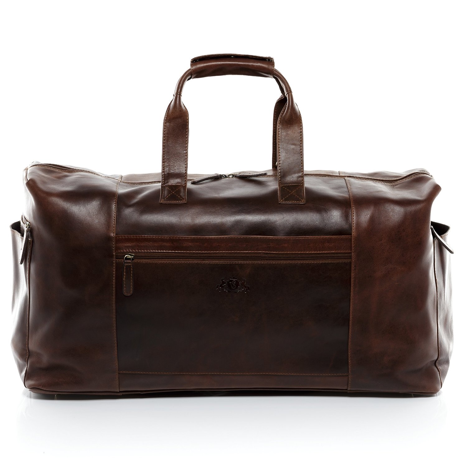 Grand Sac Tapisserie Vintage Airway Vert Années 80 - Bagage Cabine
